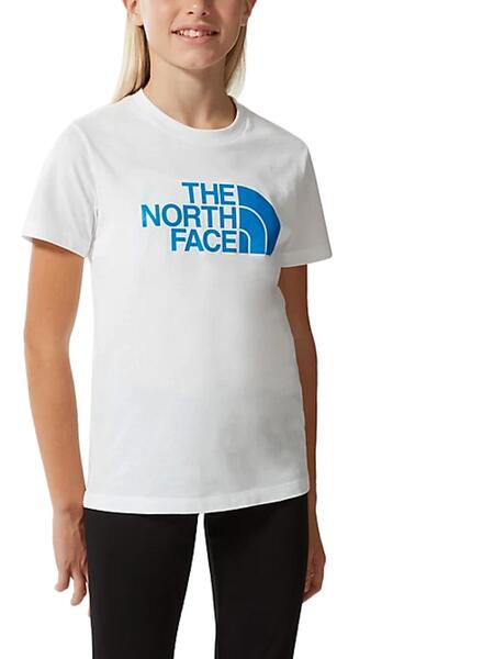 Camiseta The North Face Easy Blanca Niño y Niña