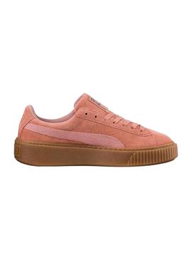 Zapatillas Puma Suede Platform Rosa