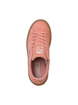 Zapatillas Puma Suede Platform Rosa