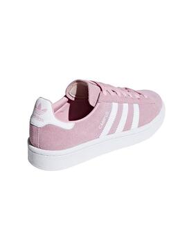 Zapatillas Adidas Campus J Rosa Suave Niña