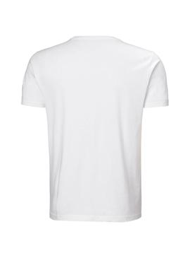 Camiseta Helly Hansen Shoreline Blanca para Hombre