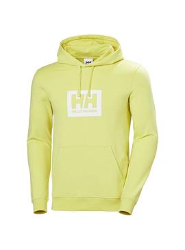 Sudadera Helly Hansen Box Amarilla para Hombre