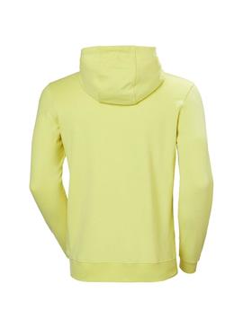 Sudadera Helly Hansen Box Amarilla para Hombre