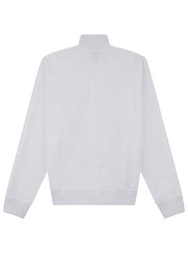 Chaqueta Fred Perry Chandal Cinta Blanca Hombre