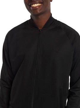 Chaqueta Fred Perry Bomber Cinta Negra para Hombre