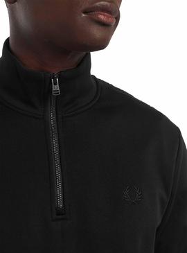 Sudadera Fred Perry Cremallera Banda Negra Hombre