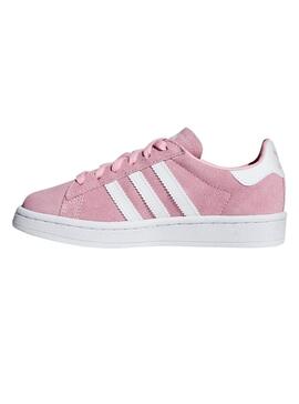 Zapatillas Adidas Campus C Rosa Claro Para Niña