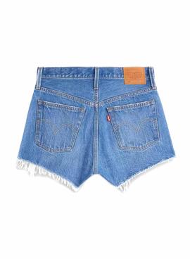 Shorts Levis 501 Original Athens Mid Para Mujer