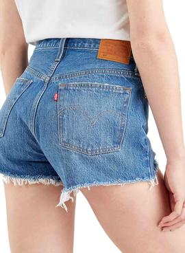 Shorts Levis 501 Original Athens Mid Para Mujer