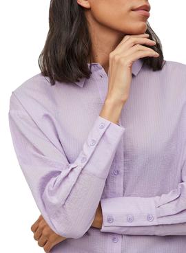 Camisa Vila Valia Lila para Mujer