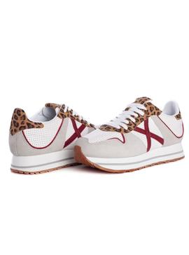 Zapatillas Munich Massana Sky 162 Blanco Mujer