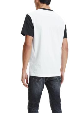 Camiseta Calvin Klein Colorblock para Hombre