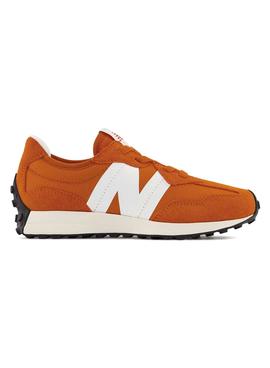Zapatillas New Balance 327 Naranjas para Mini