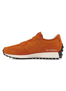 Zapatillas New Balance 327 Naranjas para Mini