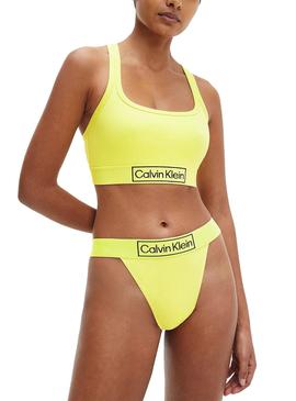 Sujetador Calvin Klein Unlined Amarillo para Mujer