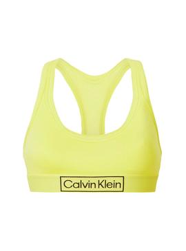 Sujetador Calvin Klein Unlined Amarillo para Mujer
