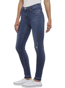 Pantalon Vaquero Tommy Jeans Nora Dark Mujer