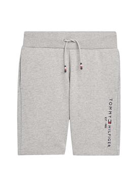 Bermuda Tommy Hilfiger Essential Gris para Niño