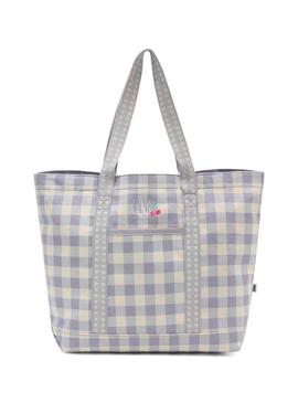 Bolso Vans Mixed Up Gingham Malva Cuadros Mujer