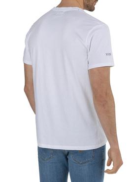 Camiseta El Pulpo Silueta Blanca Para Hombre