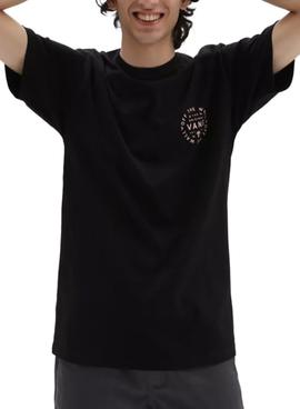 Camiseta Vans Bandana Paisly Negra Para Hombre