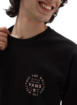 Camiseta Vans Bandana Paisly Negra Para Hombre