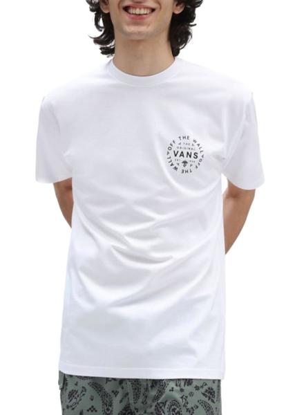 Camiseta Vans Bandana Paisly Blanca Para Hombre