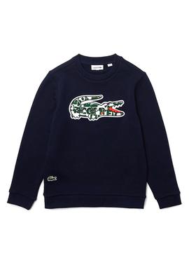 Sudadera Lacoste Heritage Marino Mini