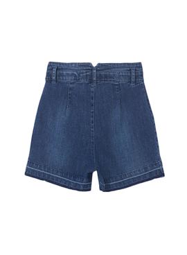 Short Vaquero Mayoral Bolsillos Azul Oscuro Niña