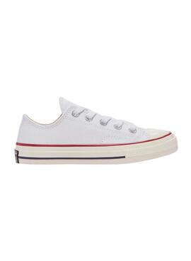 Zapatillas Converse Chuck 70 Low Blanco Para Niños