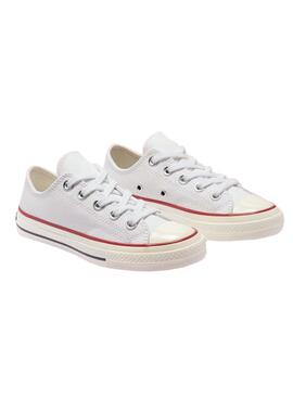 Zapatillas Converse Chuck 70 Low Blanco Para Niños