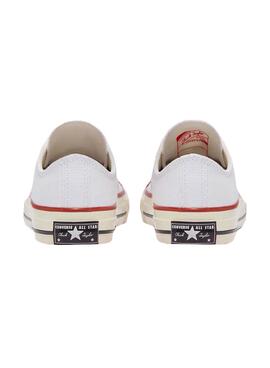 Zapatillas Converse Chuck 70 Low Blanco Para Niños