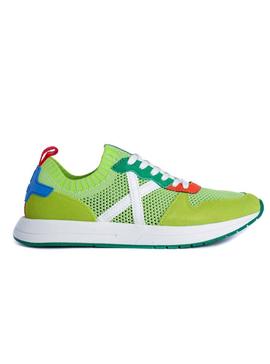 Zapatillas Munich NET 19 Verde Para Hombre