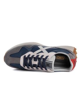 Zapatillas Munich Road 12 Azul Marino Para Hombre