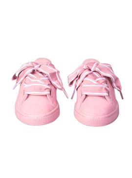 Zapatillas Puma Suede Heart Satin II Rosa