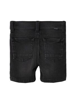 Bermuda Name It Sofus Denim Negra para Niño