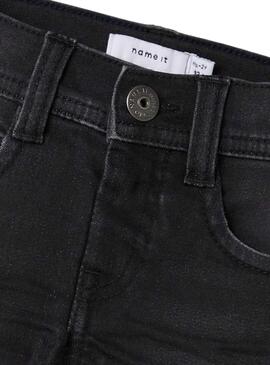Bermuda Name It Sofus Denim Negra para Niño