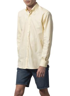 Camisa Klout Panama Amarillo Para Hombre