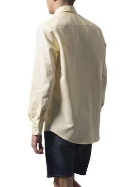 Camisa Klout Panama Amarillo Para Hombre