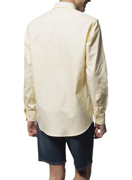 Camisa Klout Panama Amarillo Para Hombre