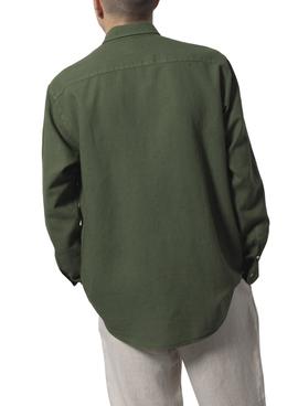Camisa Klout Oliva Verde para Hombre