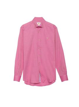 Camisa Klout Aurelio Rosa para Hombre