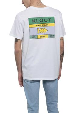 Camiseta Klout Tabla Blanca para Hombre y Mujer