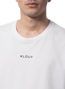 Camiseta Klout Tabla Blanca para Hombre y Mujer