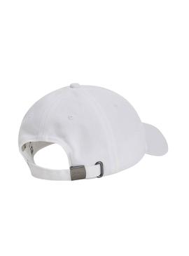 Gorra Tommy Jeans Flag Blanca para Hombre