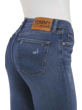 Pantalon Vaquero Tommy Jeans Nora Dark Mujer