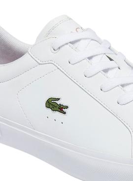 Zapatillas Lacoste Powercourt 0721 1 SUJ Blancas