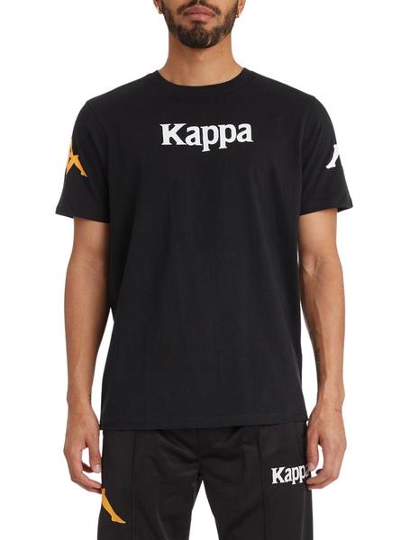Camiseta Kappa Negra Para Hombre