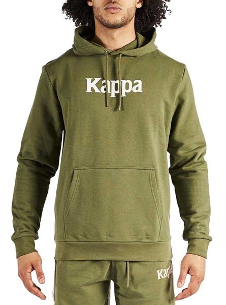 Sudadera Capucha Sudadera Kappa Verde Sudadera Kappa Haris Verde