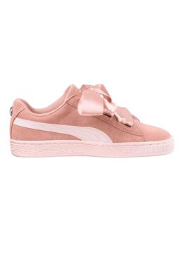 Zapatillas Puma Suede Heart Jewel JR Peach